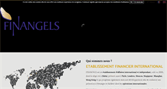 Desktop Screenshot of finangels.com